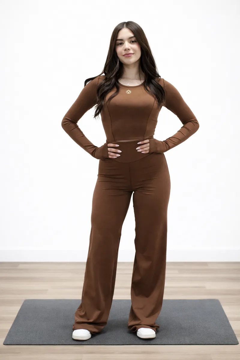 Leggin Recto + top manga larga